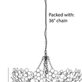 Bilal Chandelier - Ivory