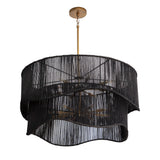 Rhine Chandelier Black