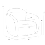 Ismo Swivel Lounge