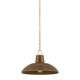 Pottersville Large Pendant Umber