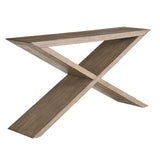 Boulder Cross Console Table