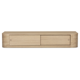 Round Off Floating Console Table