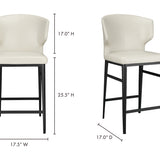 Delaney Counter Height Stool Green