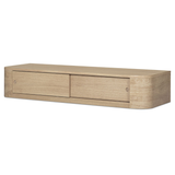 Round Off Floating Console Table