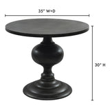 Lexie Black Dining Table