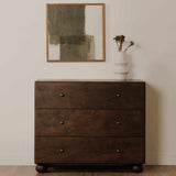 York 3 Drawer Nightstand