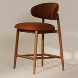 Ellie Counter Stool - Rust