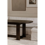 Fable Slipcover Dining Bench Beige