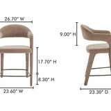 Martens Counter Stool - Camel
