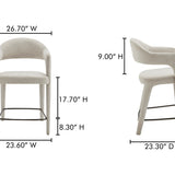 Martens Counter Stool - Beige