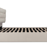 Sebastian Upholstered Bed - Cream