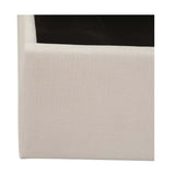 Sebastian Upholstered Bed - Cream
