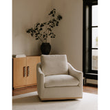 Linden Swivel Chair - Soft Beige