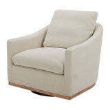 Linden Swivel Chair - Soft Beige