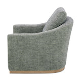 Linden Swivel Chair - Slated Moss