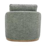 Linden Swivel Chair - Slated Moss