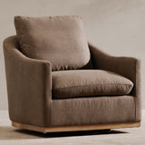 Linden Swivel Chair - Soft Taupe