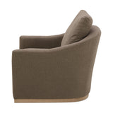 Linden Swivel Chair - Soft Taupe