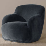 Stevie Lounge Chair - Slate Blue