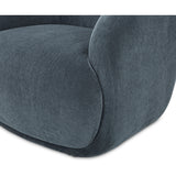 Stevie Lounge Chair - Slate Blue