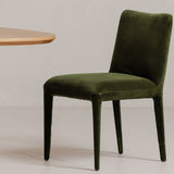 Calla Dining Chair - Green Velvet - Set of Two