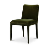 Calla Dining Chair - Green Velvet - Set of Two