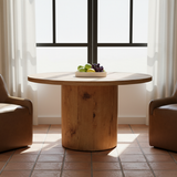 Maisie Dining Chair - Tan Leather