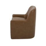 Maisie Dining Chair - Tan Leather