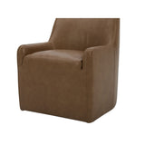 Maisie Dining Chair - Tan Leather