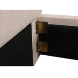 Simon Storage Bed Flecked Beige