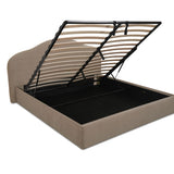 Maggie Storage Bed Taupe