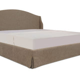 Weston Wingback Mushroom Upholstered Bed