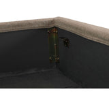 Weston Wingback Mushroom Upholstered Bed