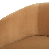 Faye Sofa - Tan Faux Mohair