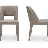 Joyce Dining Chair - Light Brown - Set of 2