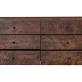 Gibson 6 drawer Dresser