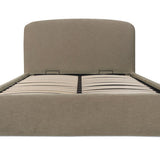Joan Shitake Upholstered Storage Bed