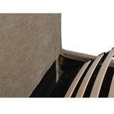 Joan Shitake Upholstered Storage Bed