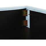 Joan Blue Upholstered Storage Bed