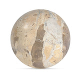 Odessa Sphere Tabletop Accent Red Levanto Marble