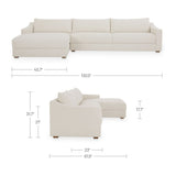 Farrow Sectional - Flecked Oat
