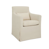 Lydia Outdoor Slipcover Dining Chair Cream