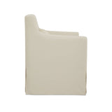 Lydia Outdoor Slipcover Dining Chair Cream