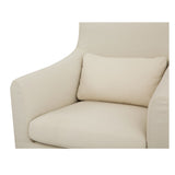Lydia Outdoor Slipcover Dining Chair Cream
