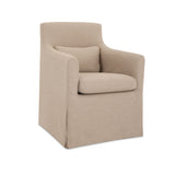 Lydia Outdoor Slipcover Dining Chair Light Brown
