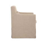 Lydia Outdoor Slipcover Dining Chair Light Brown