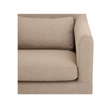 Lydia Outdoor Slipcover Dining Chair Light Brown