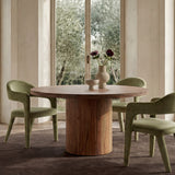Martens Dining Chair - Green Velvet