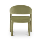 Martens Dining Chair - Green Velvet