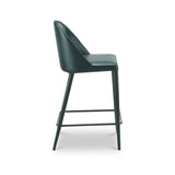 Burton Counter Stool - Dark Teal Vegan Leather